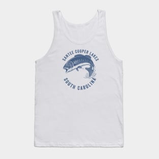 Santee Cooper Lakes South Carolina Tank Top